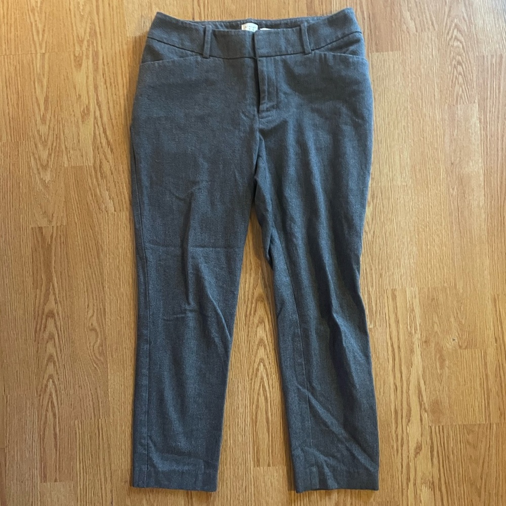 A new day Gray Capris Dress Pants
